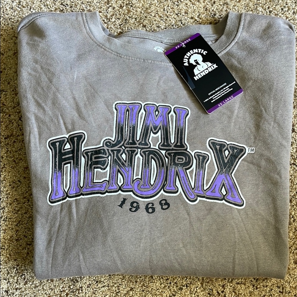 Jimi Hendrix Graphic Sweatshirt XXL